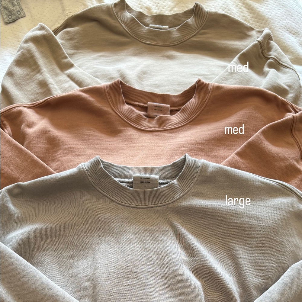 Skims cropped sweatshirts (3)